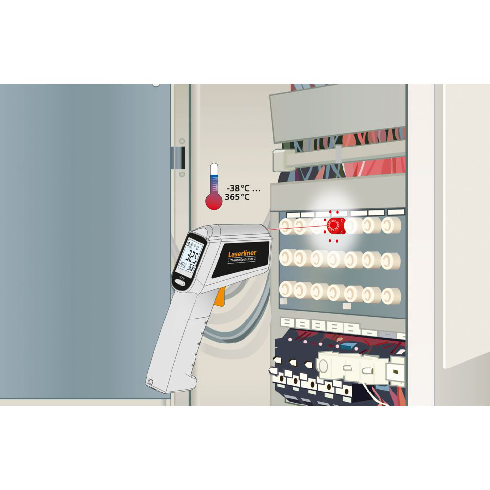 LASERLINER infracrveni termometar ThermoSpot Laser - Slika 3