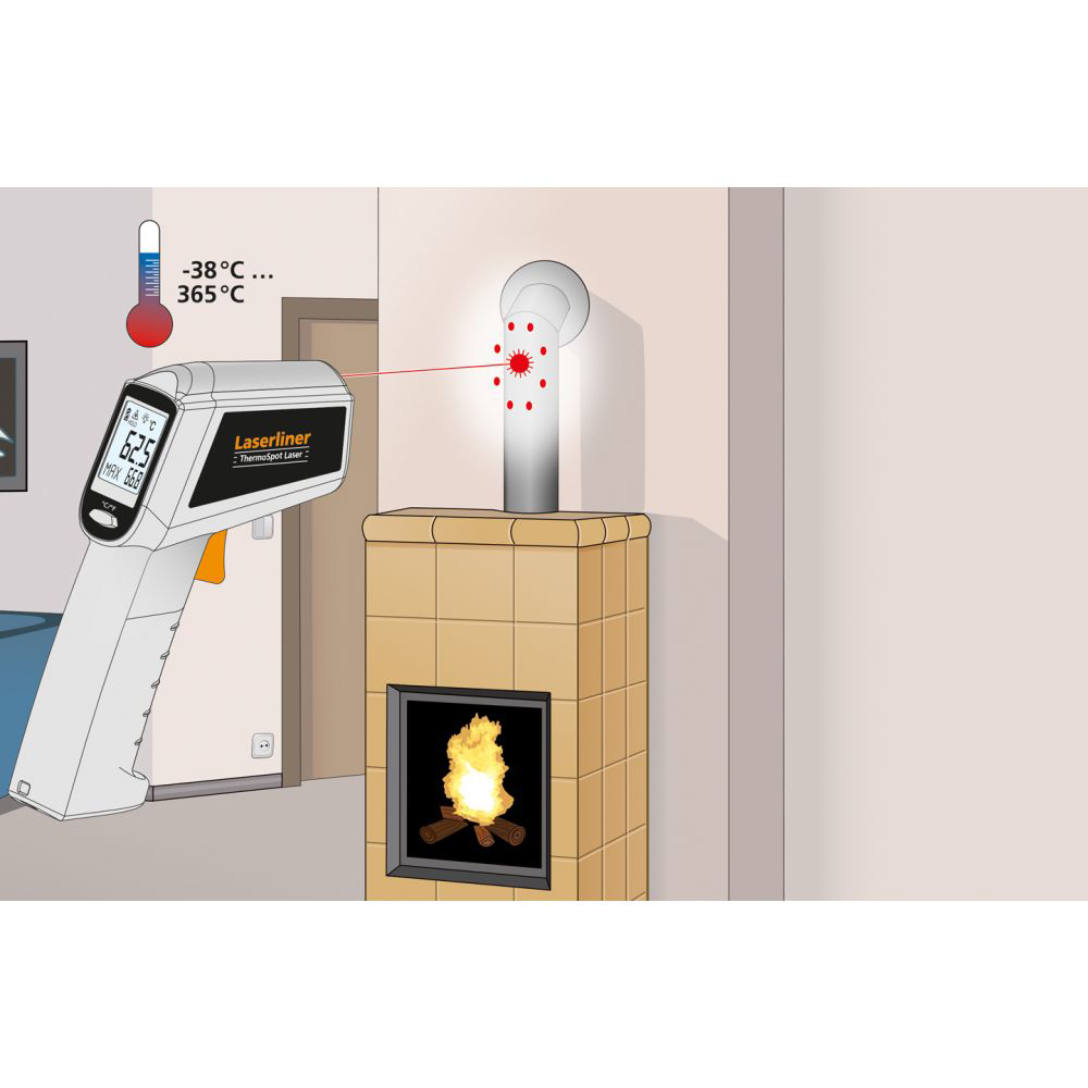 LASERLINER infracrveni termometar ThermoSpot Laser - Slika 4