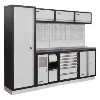 FERVI radionički modularni namještaj s alatom INOX 290 dj. A008G-FRV