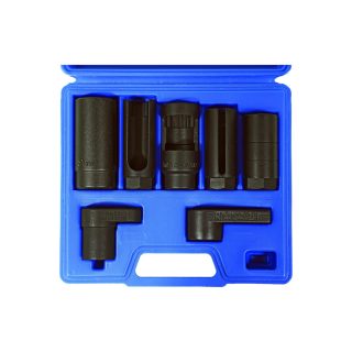KUNZER set nasadnih ključeva za lambda sonde 1/2"+3/8" 22-29 mm 7 dj. 7LSW07-KUN