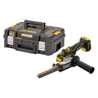 DEWALT aku tračna brusilica DCM200NT-XJ XR 18V bez baterije kovčeg