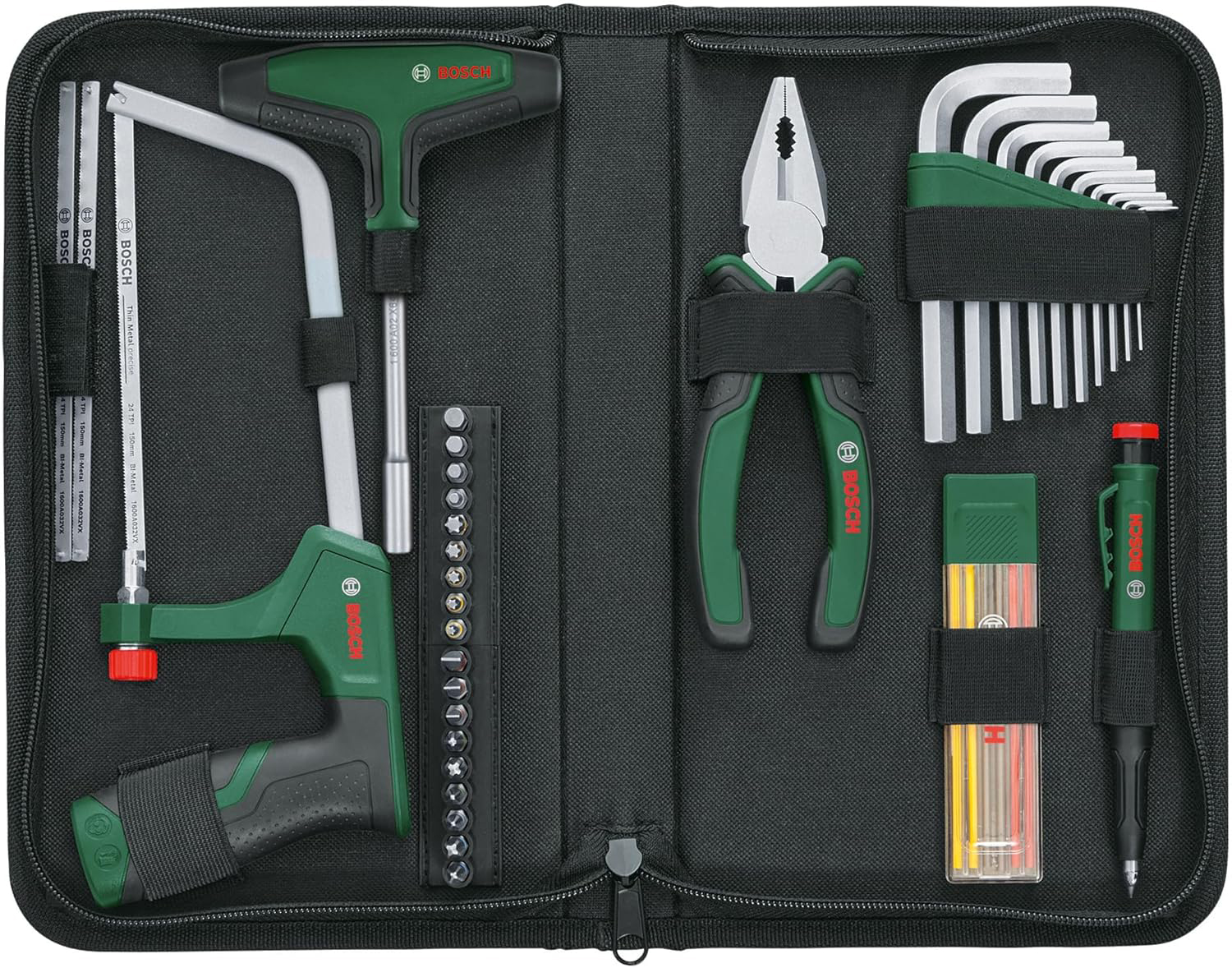 BOSCH set ručnog alata u torbi adventski kalendar 41-dijelni - Slika 3