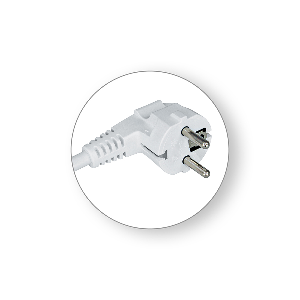 COMMEL priključni kabel 2m 16A bijeli 0614X