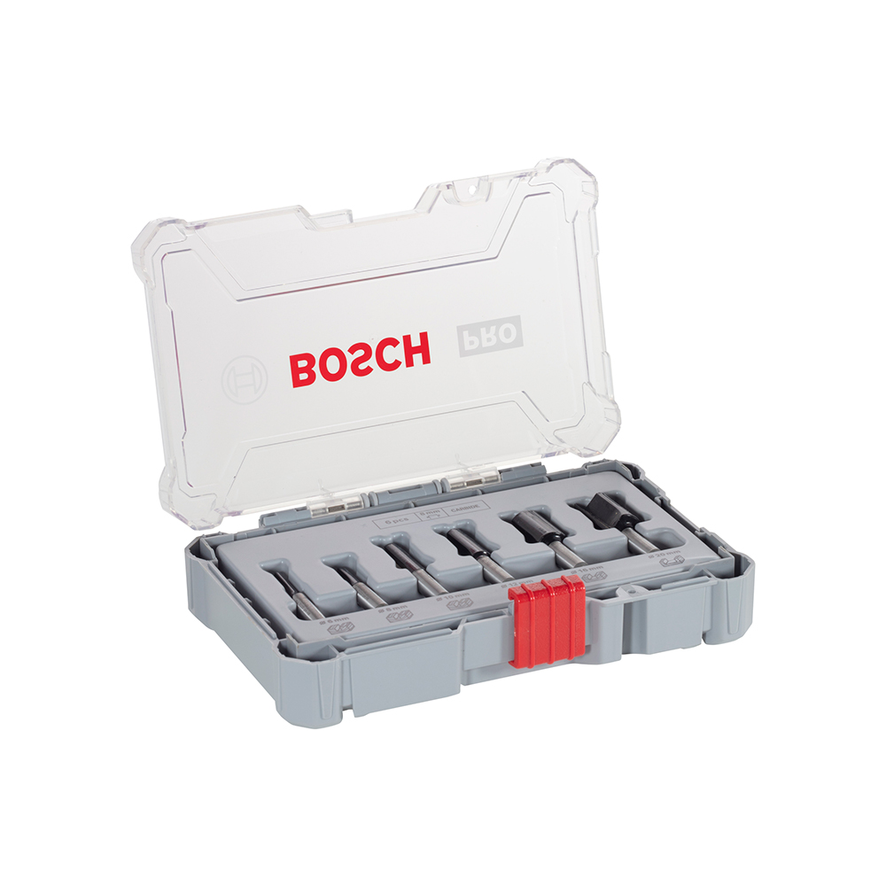 BOSCH set glodala ravnih PRO 8 mm, 6 kom