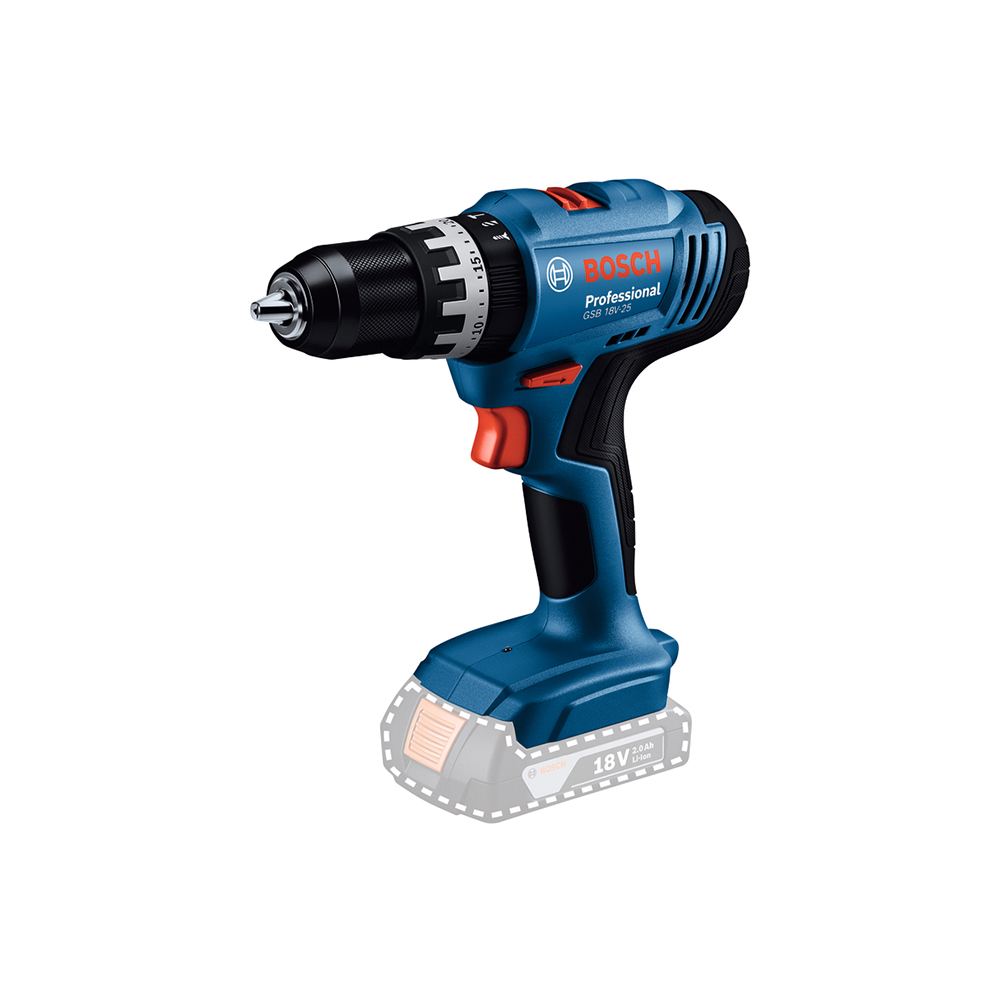 BOSCH aku udarna bušilica GSB 18V-25 18V bez baterije