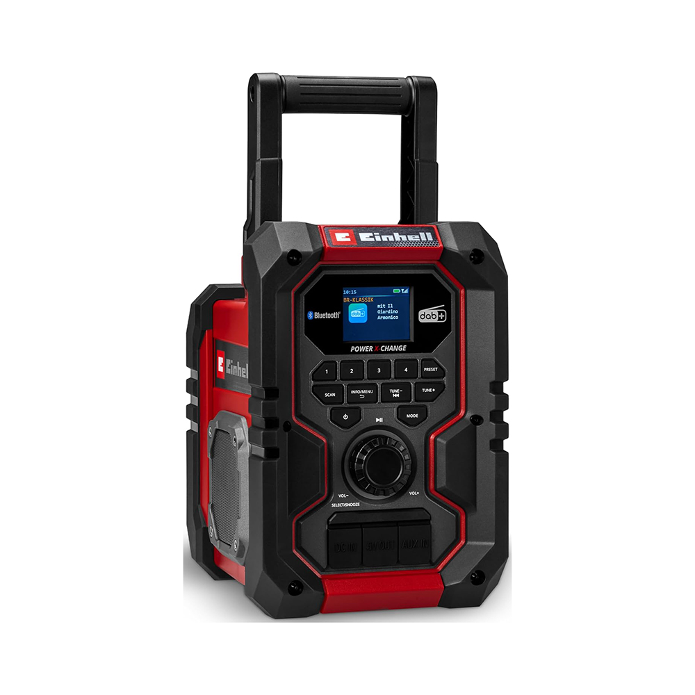 EINHELL aku bluetooth radio TE-CR 18 Li DAB+/FM/BT PXC 18V bez baterije