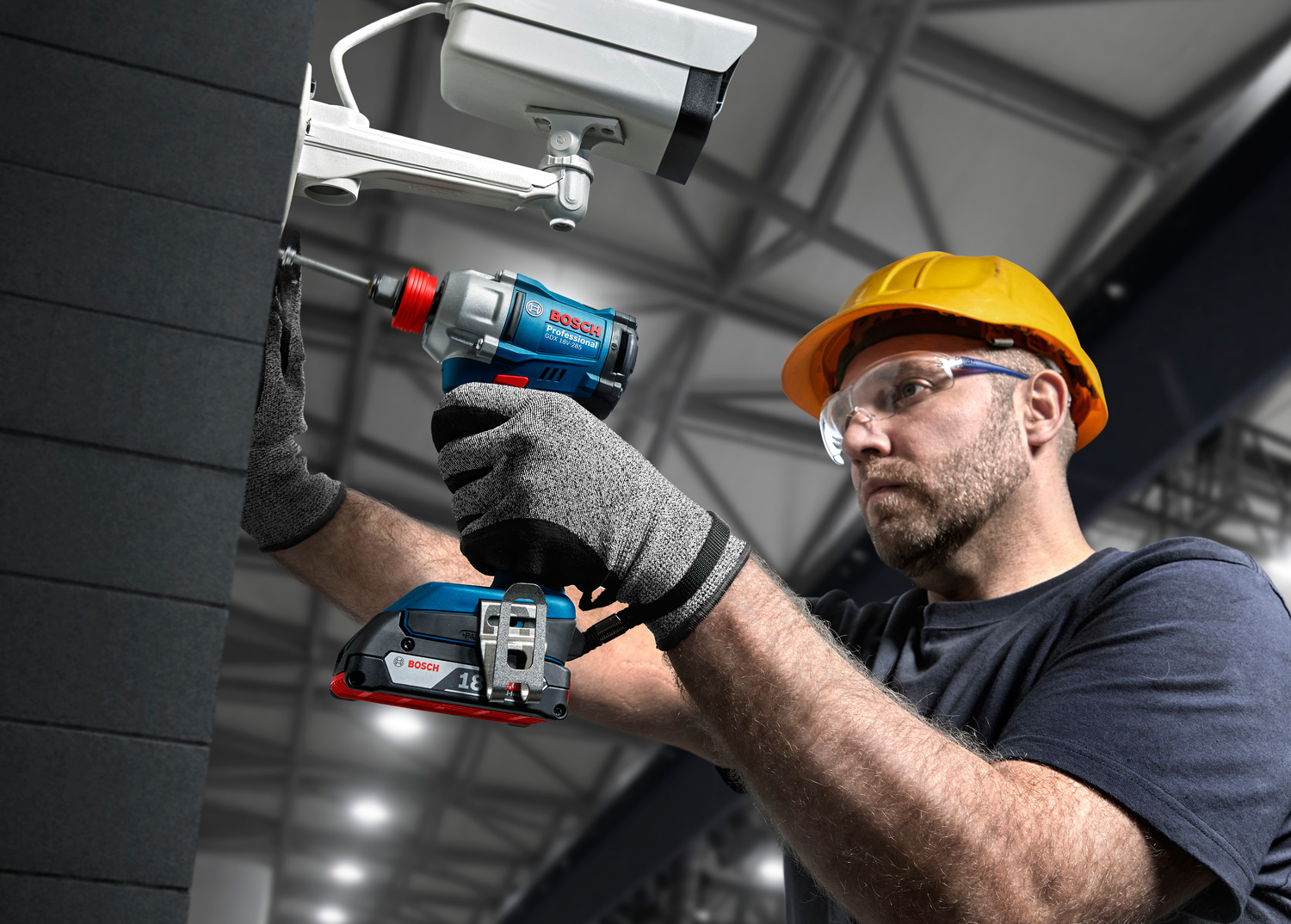 BOSCH aku udarni stezač/odvijač GDX 18V-285 bez baterije L-Boxx - Slika 2