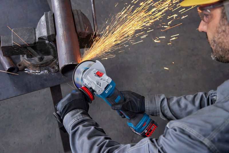 BOSCH aku kutna brusilica GWS 18V-11 PS 18V bez baterije - Slika 3