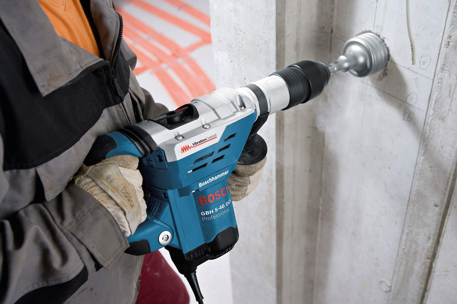 BOSCH bušaći čekić GBH 5-40 DCE + kutna brusilica GWS 880 JIT KIT - Slika 4