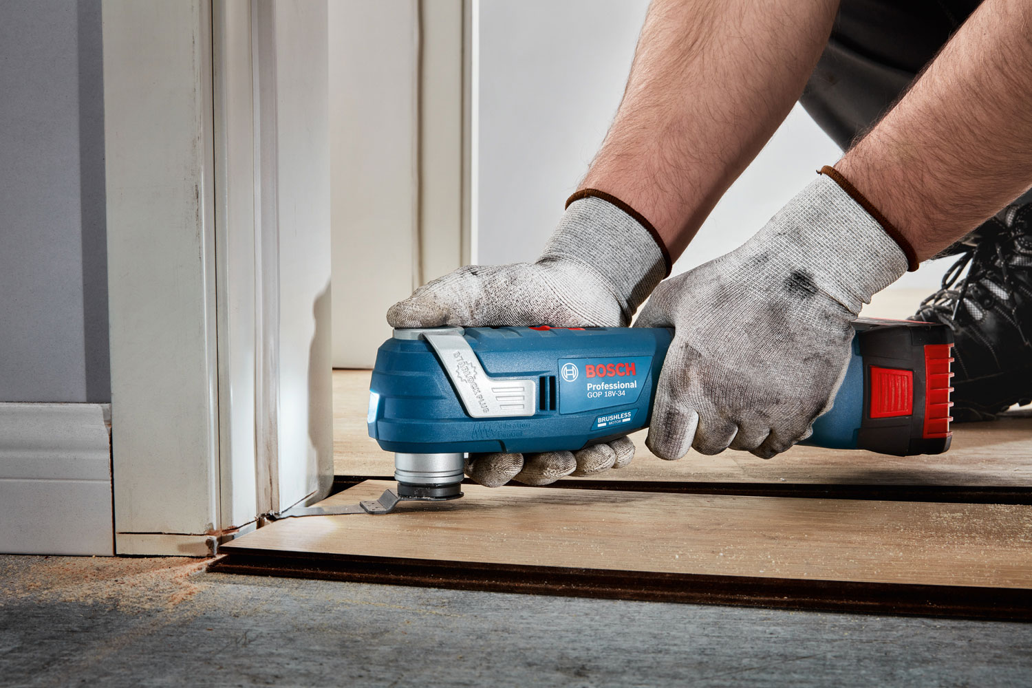 BOSCH aku set - GSR 18V-65 + GDX 18V-285 + GKS 18V-57-2 + GOP 18V-34 + GST 18V-125 S 2xAku 5,0Ah torba - Slika 4
