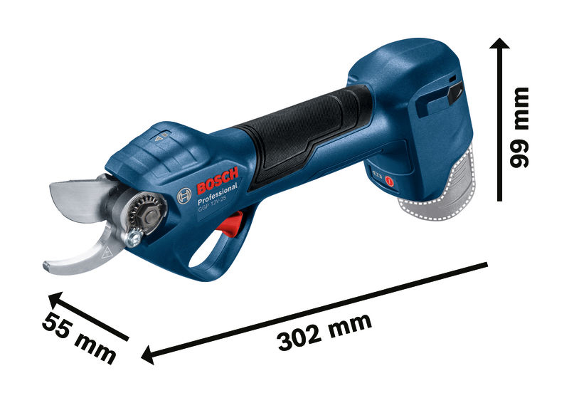BOSCH aku škare za grane GGP 12V-25 12V bez baterije - Slika 2