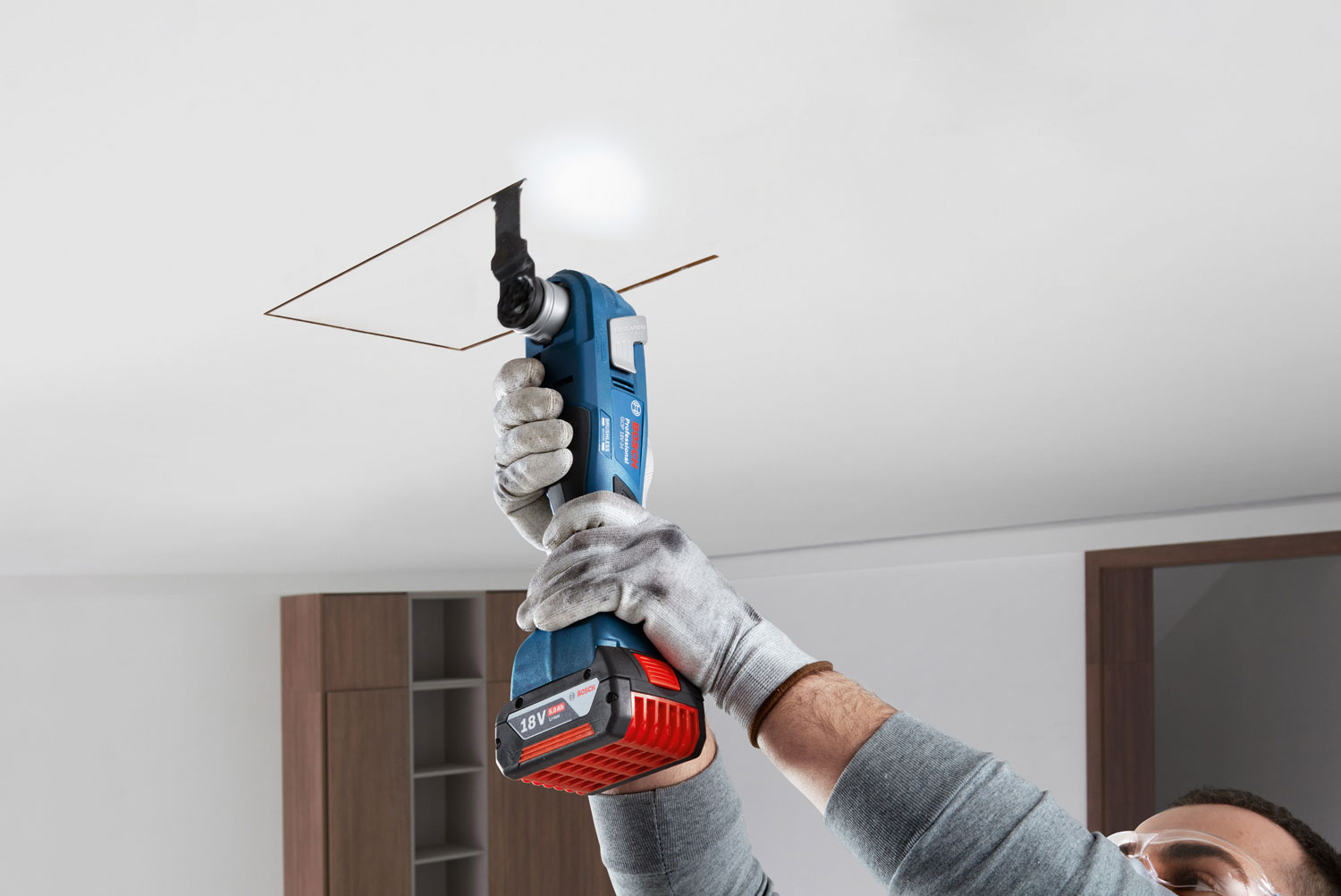 BOSCH aku set - GSR 18V-65 + GDX 18V-285 + GKS 18V-57-2 + GOP 18V-34 + GST 18V-125 S 2xAku 5,0Ah torba - Slika 5