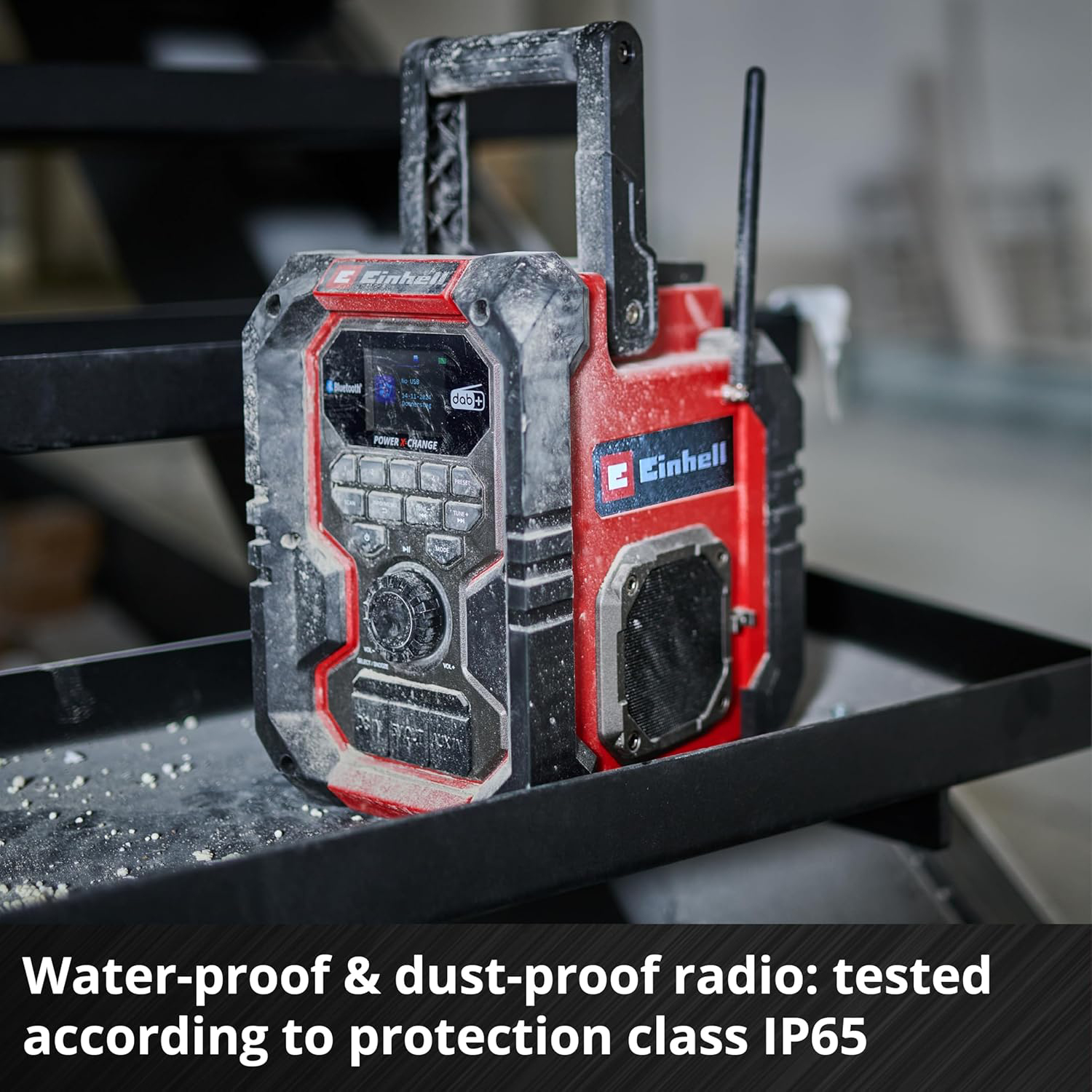 EINHELL aku bluetooth radio TE-CR 18 Li DAB+/FM/BT PXC 18V bez baterije - Slika 8