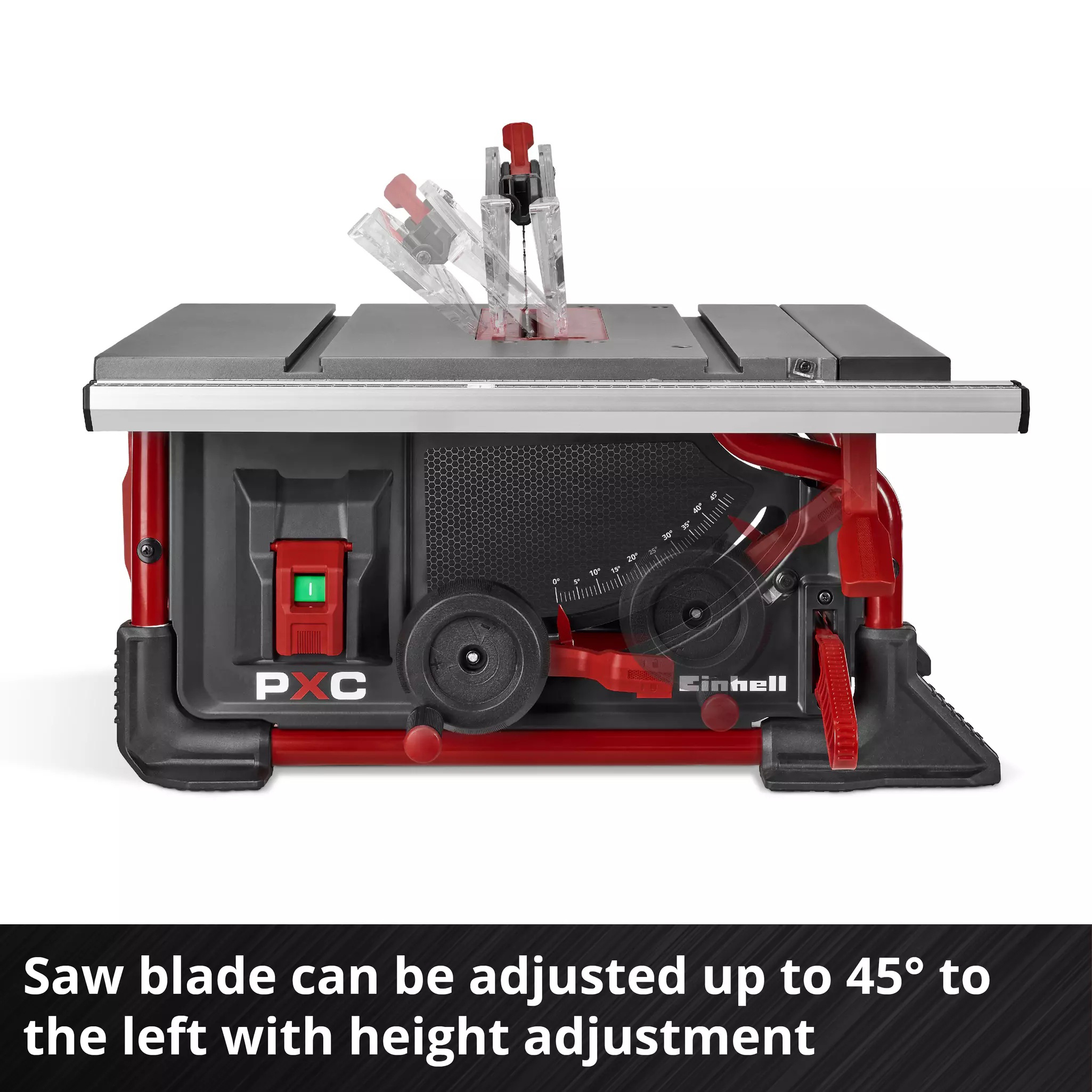 EINHELL aku stolna kružna pila TE-TS 36/8 T Li PXC 18+18V bez baterije - Slika 6