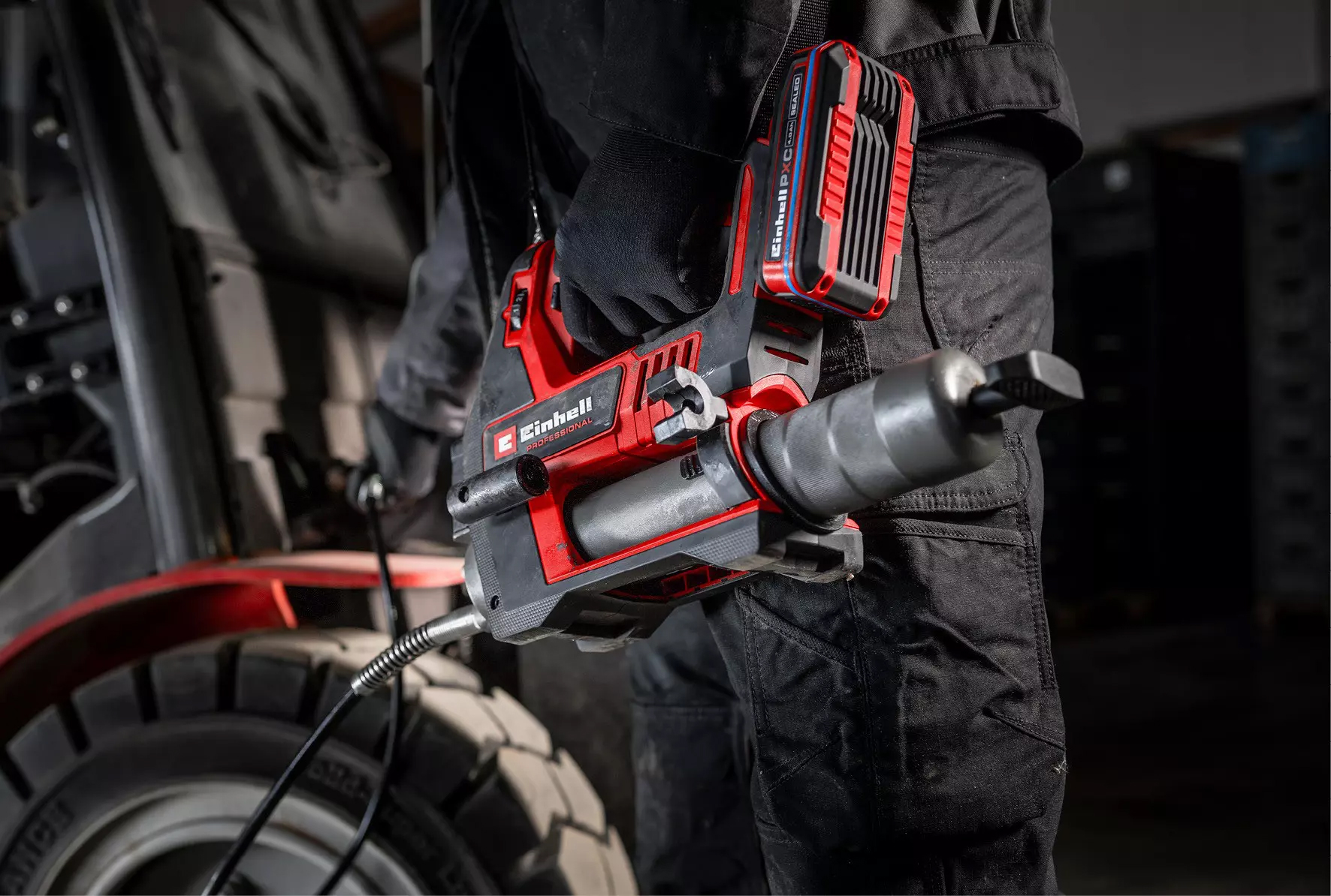 EINHELL PROFESSIONAL aku mazalica TP-GR 18/690 Li PXC 18V bez baterije - Slika 9