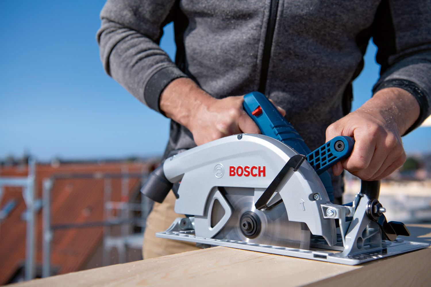 BOSCH aku kružna pila GKS 18V-68 18V bez baterije - Slika 2