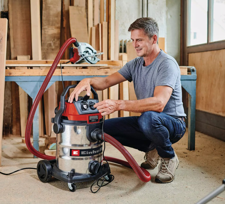 EINHELL usisavač suho/mokro TE-VC 2580 SACL - Slika 10