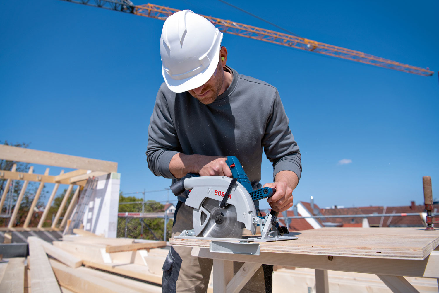 BOSCH aku kružna pila GKS 18V-68 18V bez baterije - Slika 4