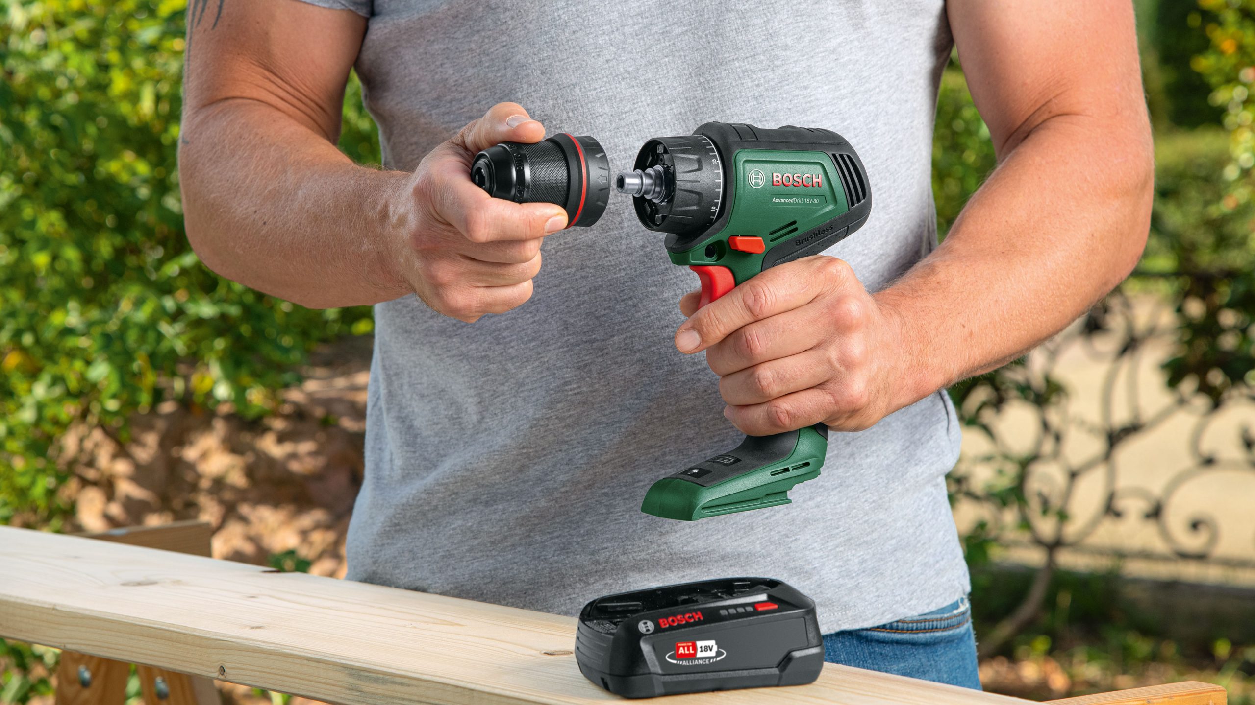 BOSCH aku bušilica-odvijač AdvancedDrill 18V-80 Quicksnap set 18V bez baterije - Slika 7