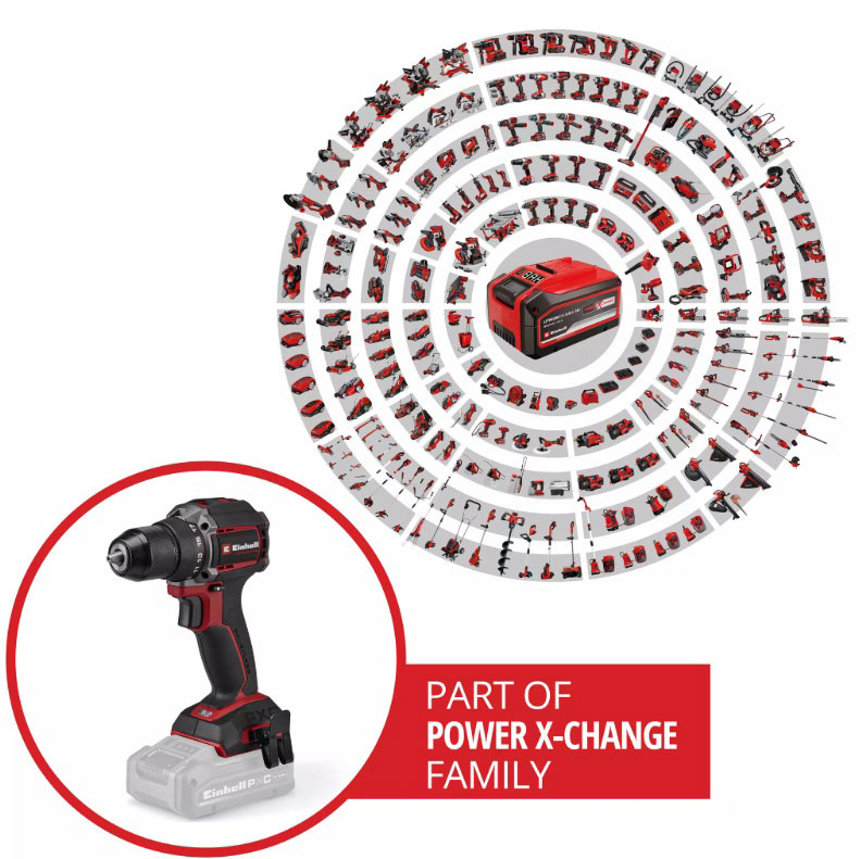 EINHELL PROFESSIONAL aku udarna bušilica TP-CD 18/50-C Li BL PXC 18V bez baterije - Slika 7