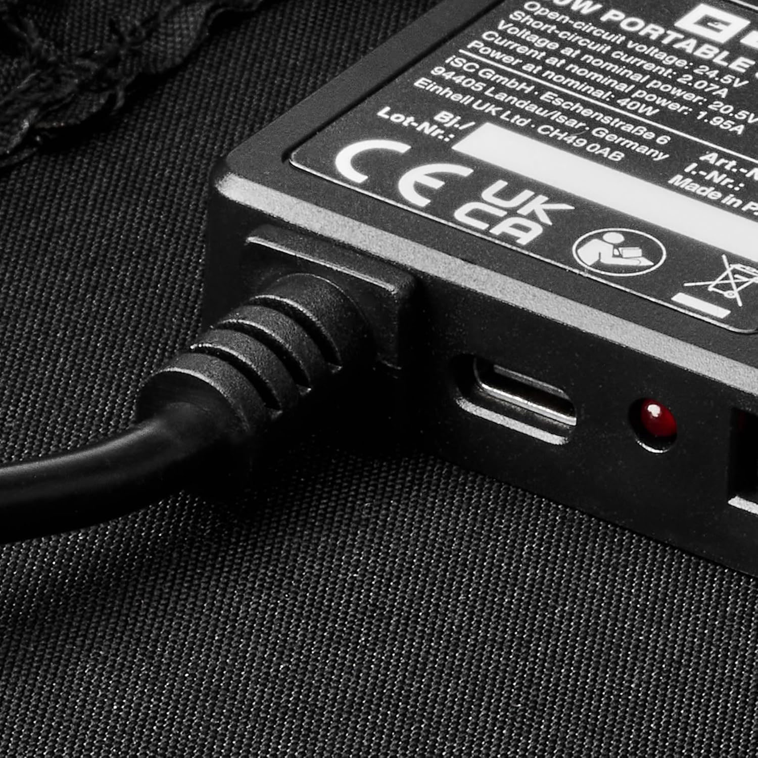 EINHELL solarni panel 40W prijenosni XT60 i USB-C - Slika 2