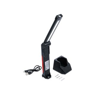 BGS svjetiljka COB-LED s magnetom, punjiva 74636