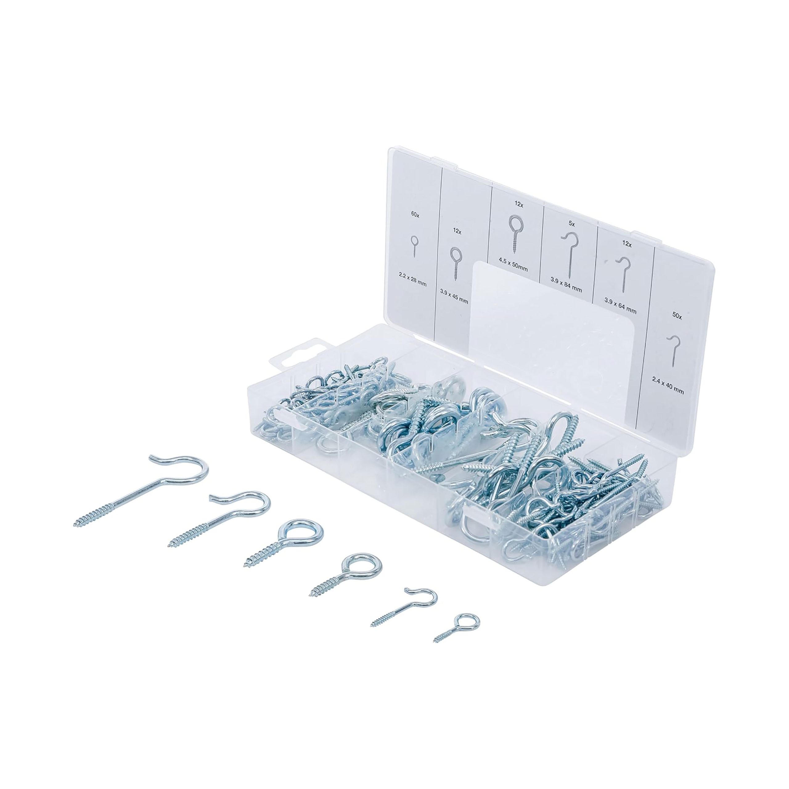 BGS set kukica s navojem 2,5-4,8mm 151 dj. pro+ 8136