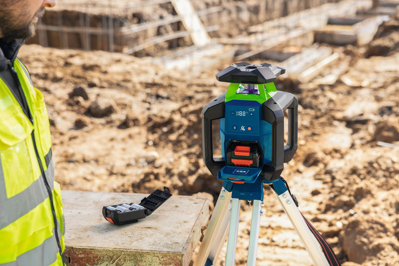 BOSCH aku građevinski laser GRL 18V-4-34 CVG 18V 4,0Ah L-Boxx - Slika 5