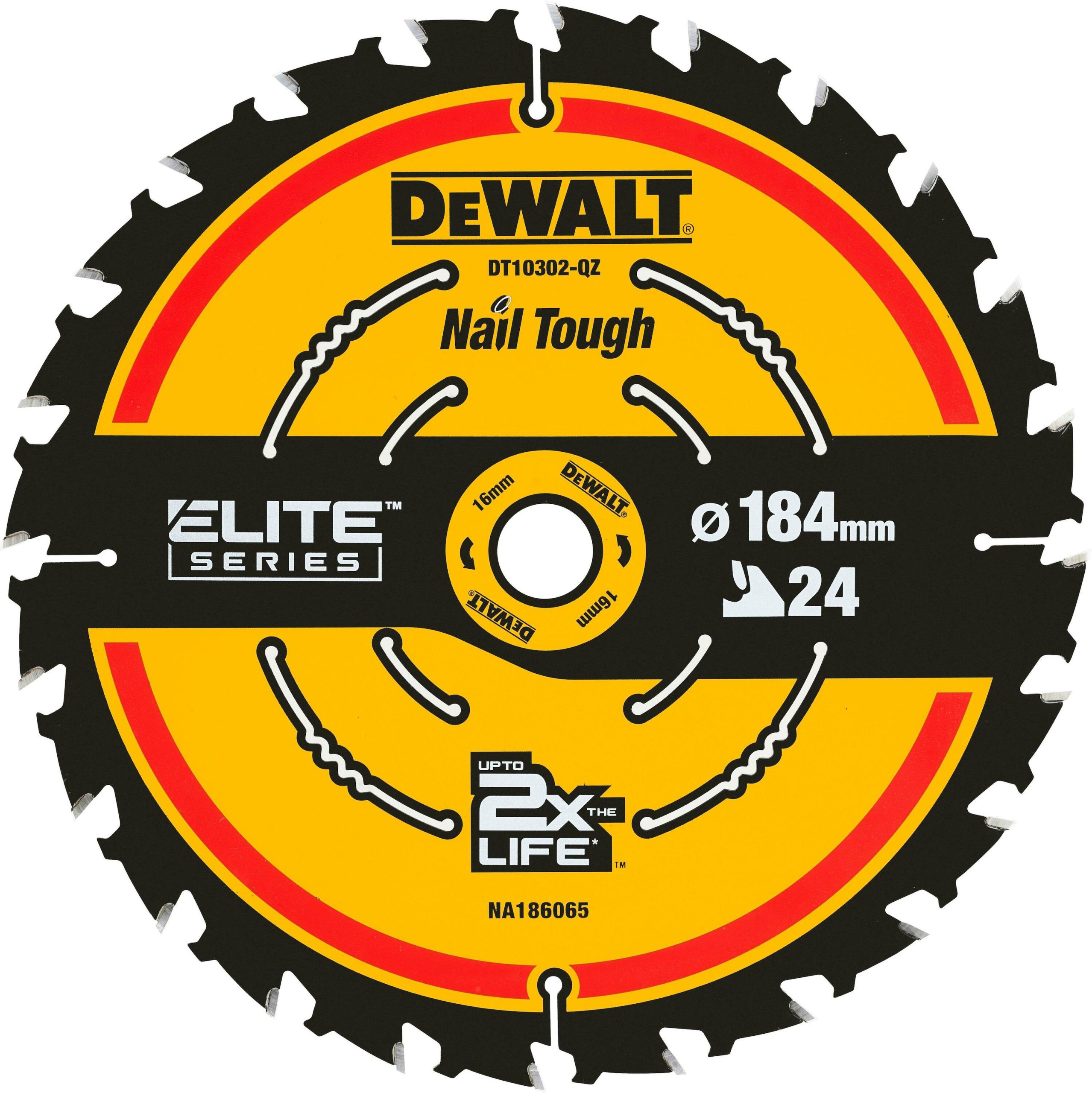 DEWALT list kružne pile 184x16 mm, 24Z DT10302-QZ - Slika 2