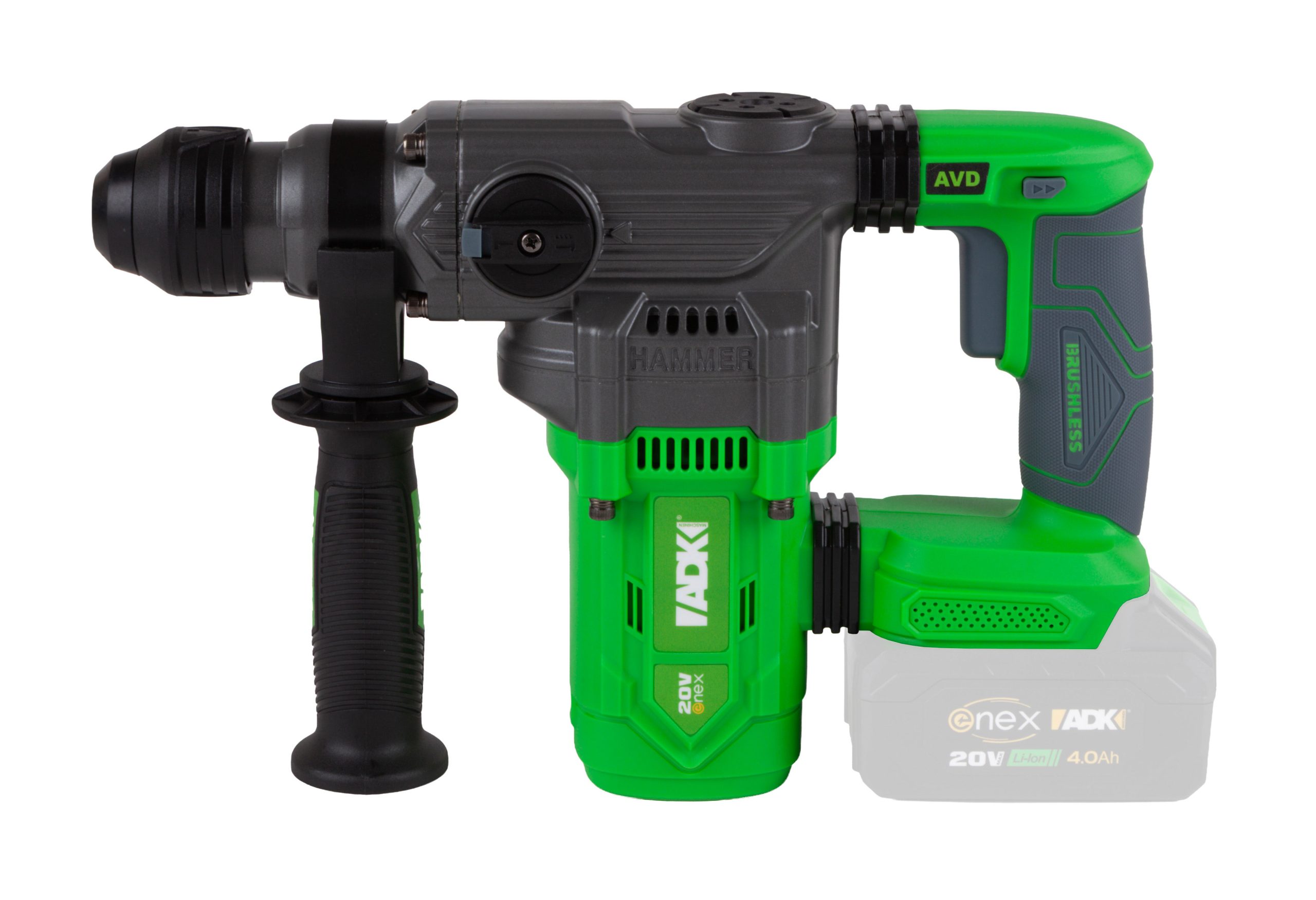 ADK aku bušaći čekić SF4E202 Enex 20V bez baterije kovčeg - Slika 4