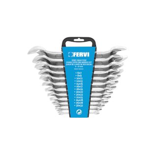FERVI set viljuškastih ključeva 6-32 mm 12 dj. 0222-FRV