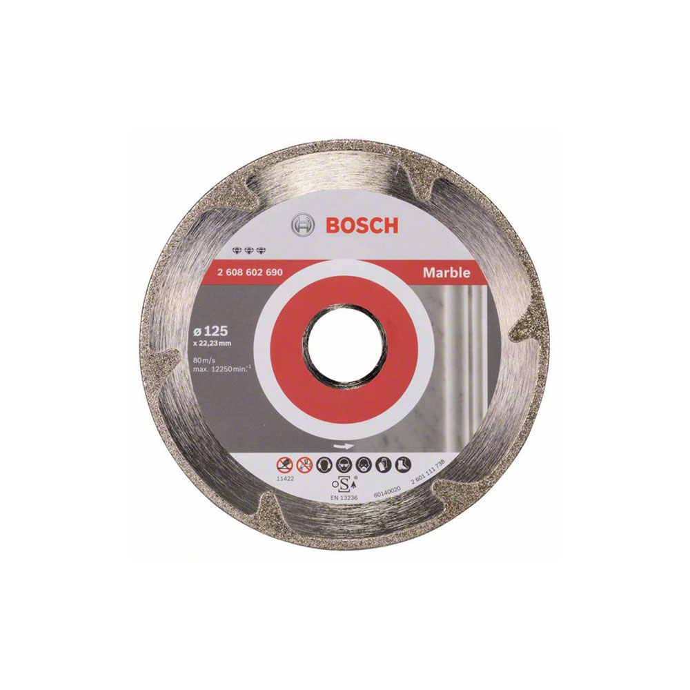 BOSCH dijamantna rezna ploča za mramor PRO Marble 125×22,23 mm