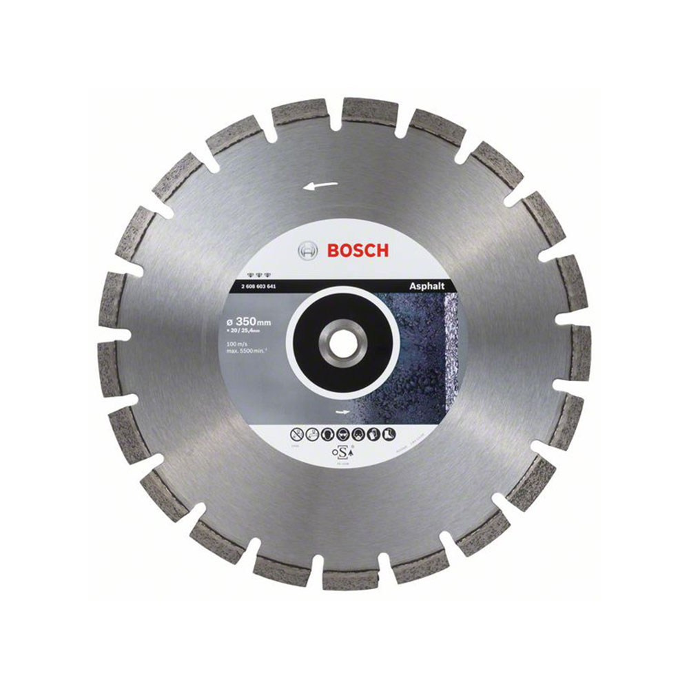 BOSCH dijamantna rezna ploča za asfalt PRO Asphalt 350×20/25,40 mm