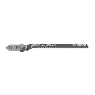 BOSCH list ubodne pile za drvo T 119 BO 83 mm, 5 kom