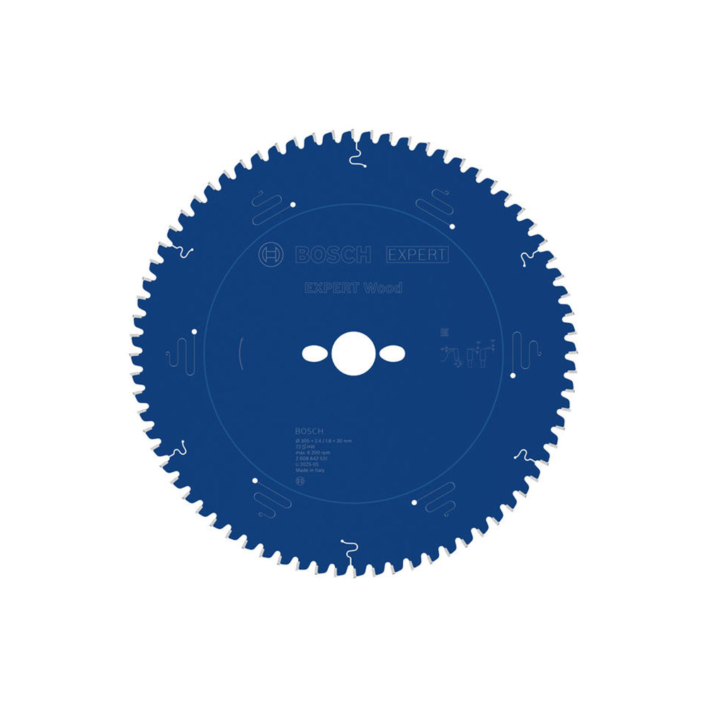 BOSCH list kružne pile za drvo 305x30x2,4 mm, 72Z, Expert Wood Circular