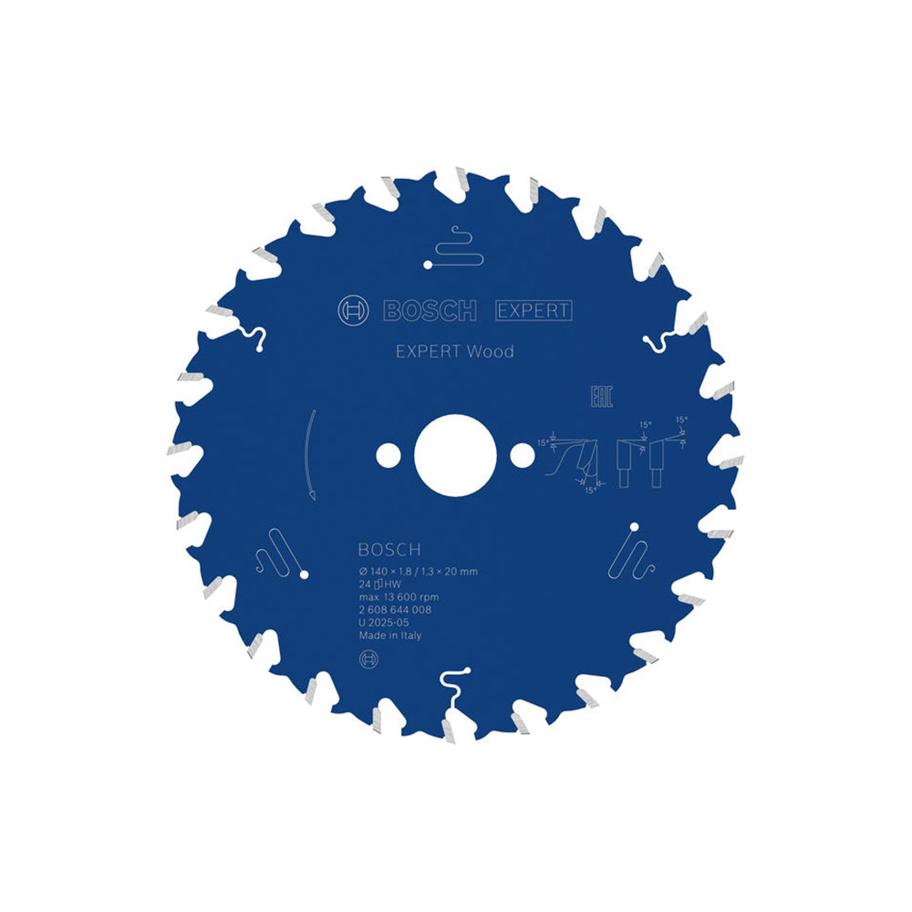 BOSCH list kružne pile za drvo 140x20x1,8 mm, 24Z, Expert Wood Circular