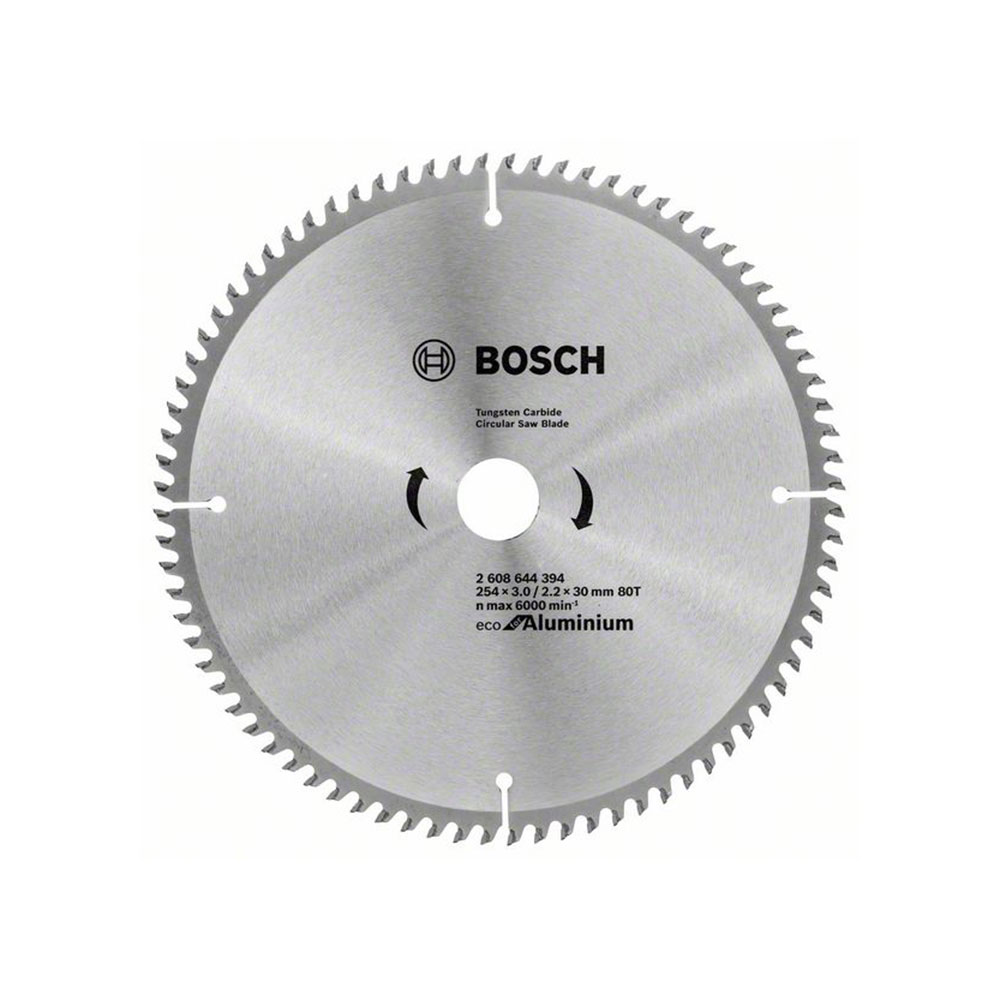 BOSCH list kružne pile 254x30x3,0 mm, 80Z, Eco for Aluminium