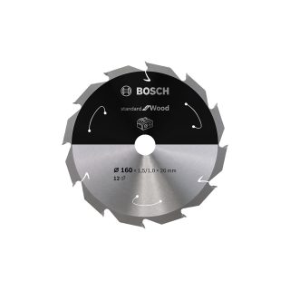 BOSCH list kružne pile za drvo 160x20x1,5 mm, 12Z, PRO Wood cordless