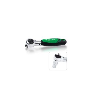 TOPTUL račna zglobna dvostrana 3/8"-1/4" 72 zuba 173 mm CJMM1216-TPL