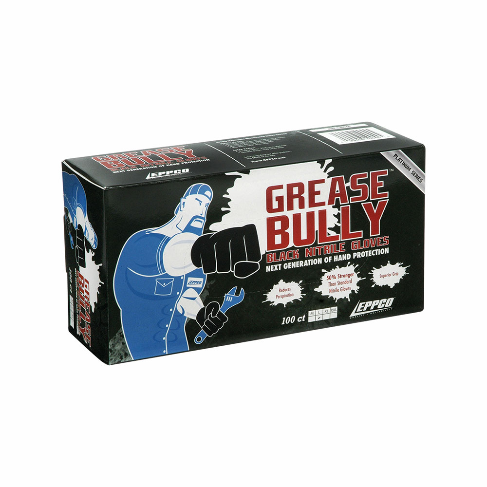 KUNZER jednokratne radne rukavice NITRIL, vel. L, 100 kom GREASEBULLYL-KUN - Slika 2