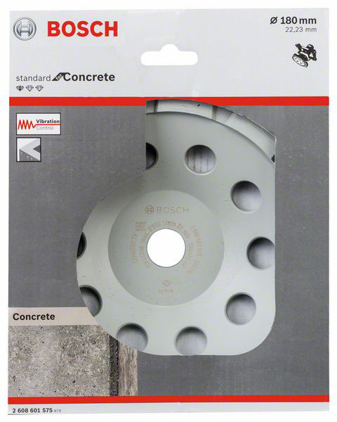 BOSCH dijamantna brusna ploča za beton Standard for Concrete 180x22,23 mm - Slika 2