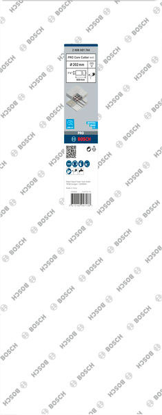 BOSCH dijamantno krunsko svrdlo za beton PRO Core Cutter wet UNC 1 1/4", 202x450 mm - Slika 2