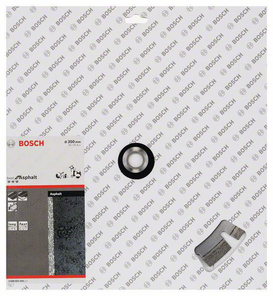BOSCH dijamantna rezna ploča za asfalt PRO Asphalt 350×20/25,40 mm - Slika 2
