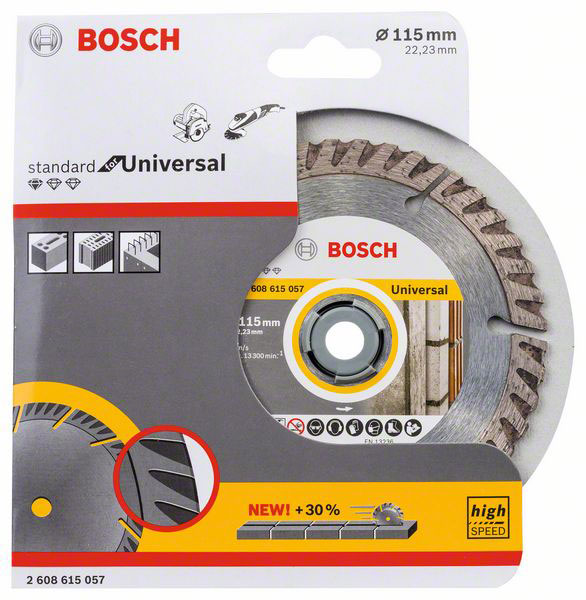BOSCH dijamantna rezna ploča PRO Multi Material 115×22,23 mm - Slika 2