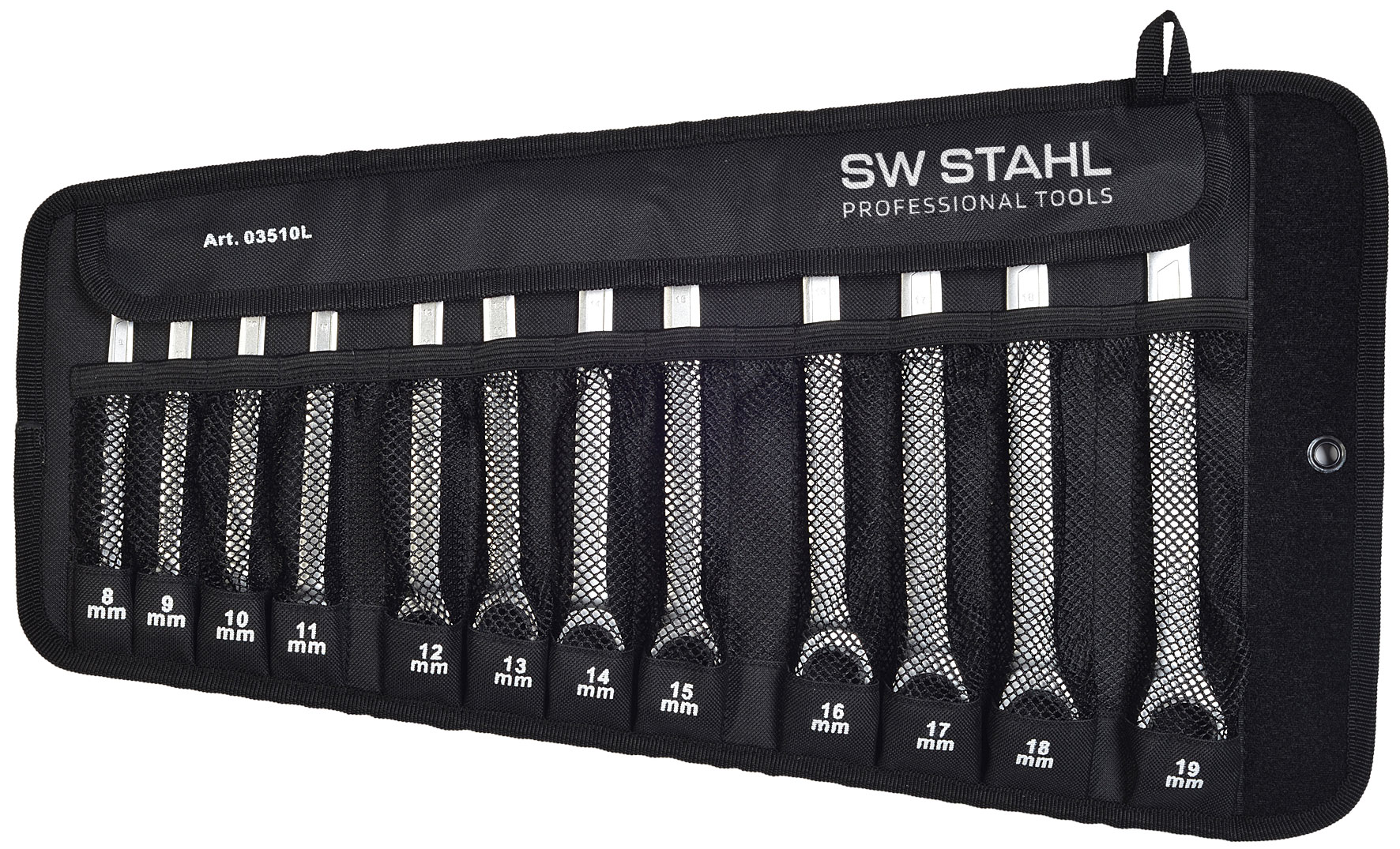 SW STAHL set viljuškasto-okastih ključeva s račnom 8-19 mm 12 dj. 03510L-SWT - Slika 3