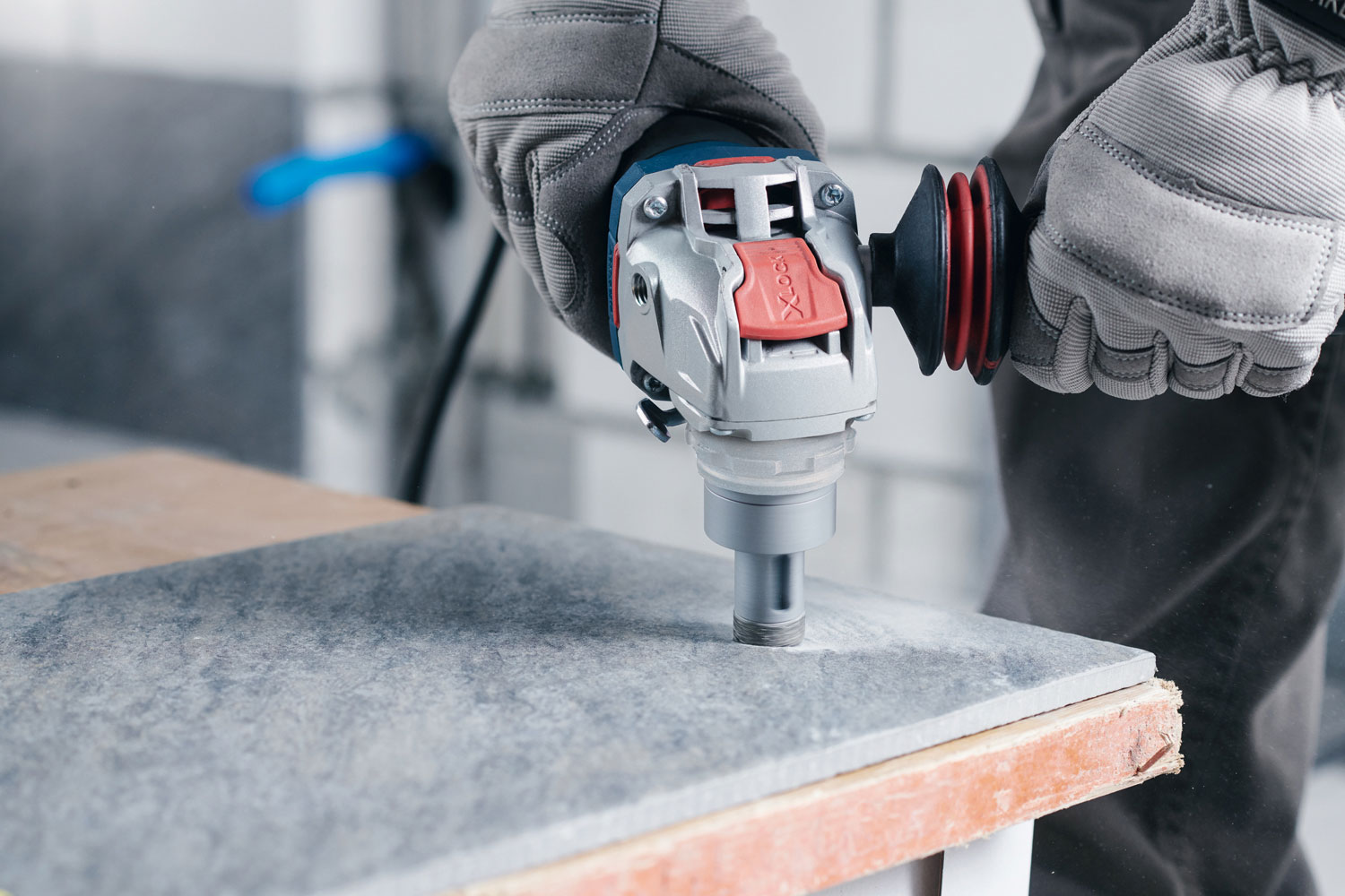 BOSCH dijamantno krunsko svrdlo za keramiku PRO Ceramic dry X-Lock, 16x30 mm - Slika 3
