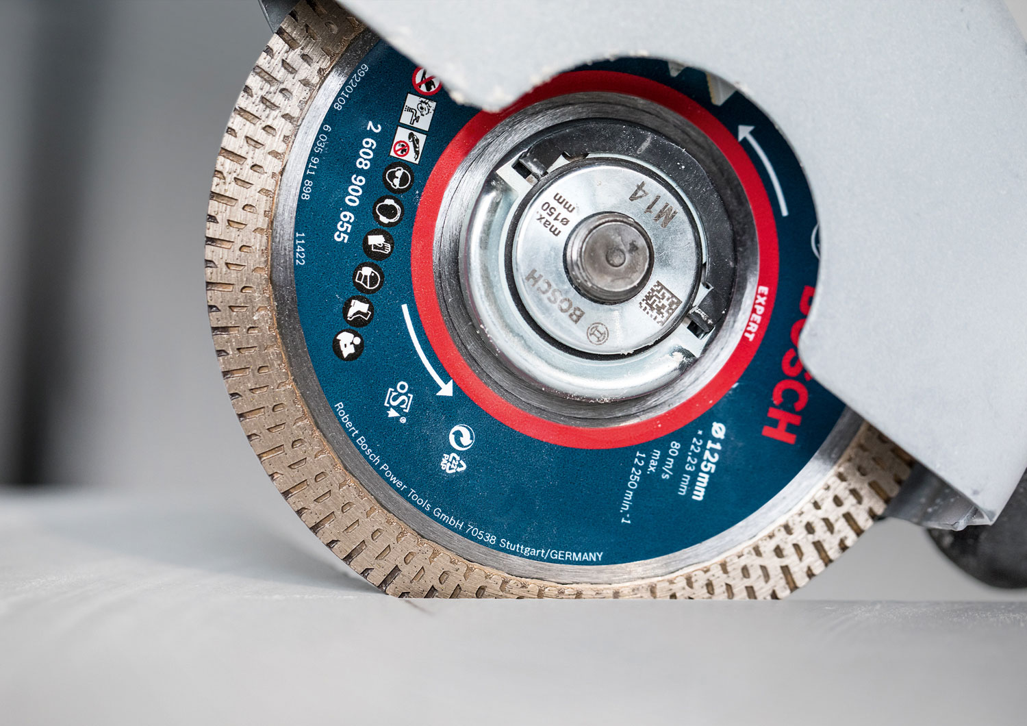 BOSCH dijamantna rezna ploča za kerakiku/kamen EXPERT HardCeramic 115×22,23 mm - Slika 3