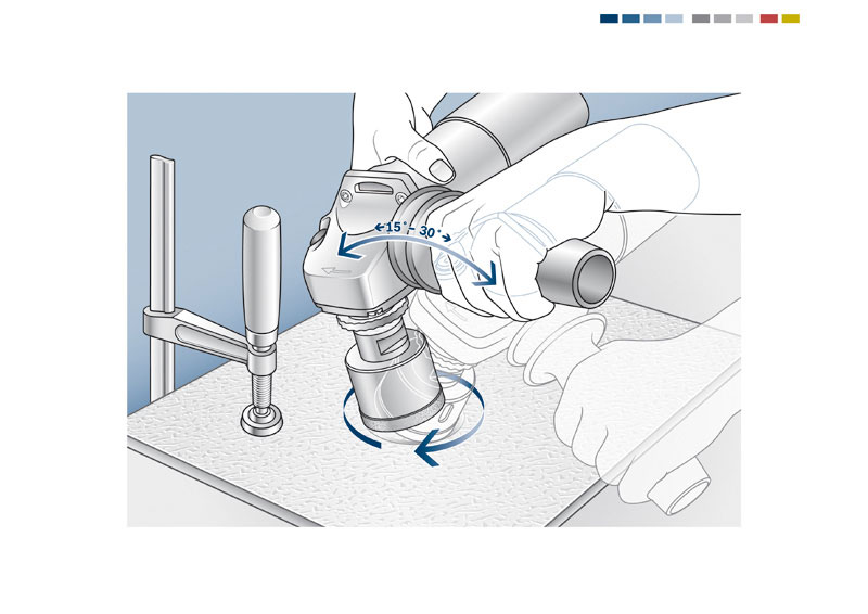 BOSCH dijamantno krunsko svrdlo za keramiku PRO Ceramic dry, 16x30 mm - Slika 5