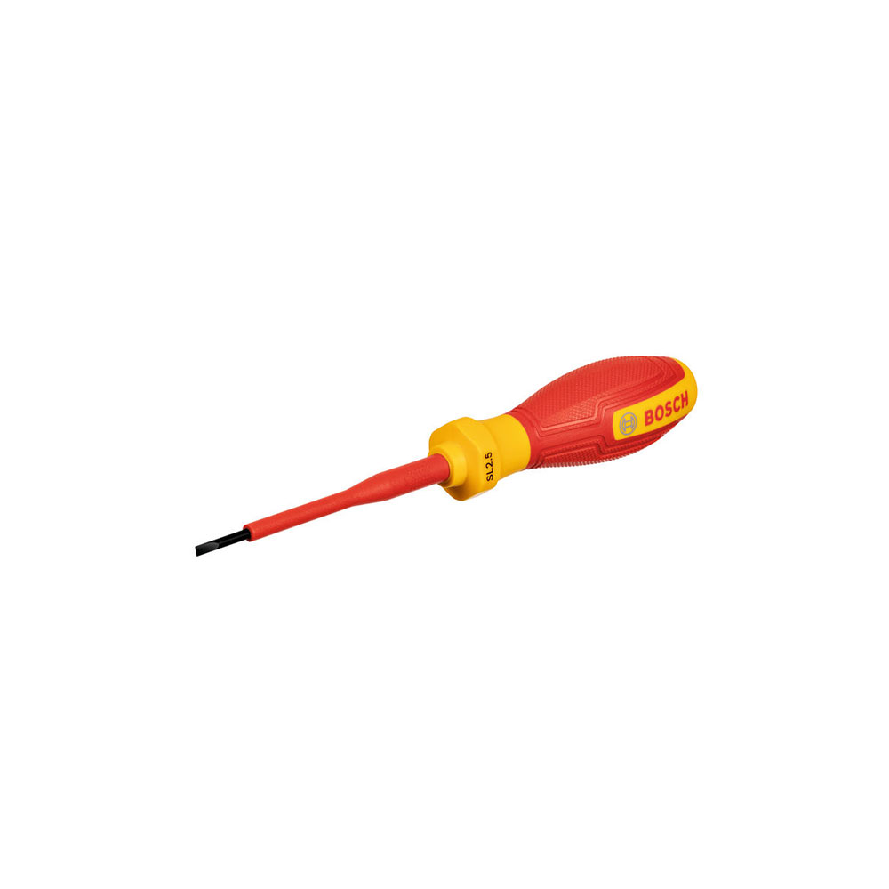 BOSCH odvijač VDE ravni SL2,5x75 mm