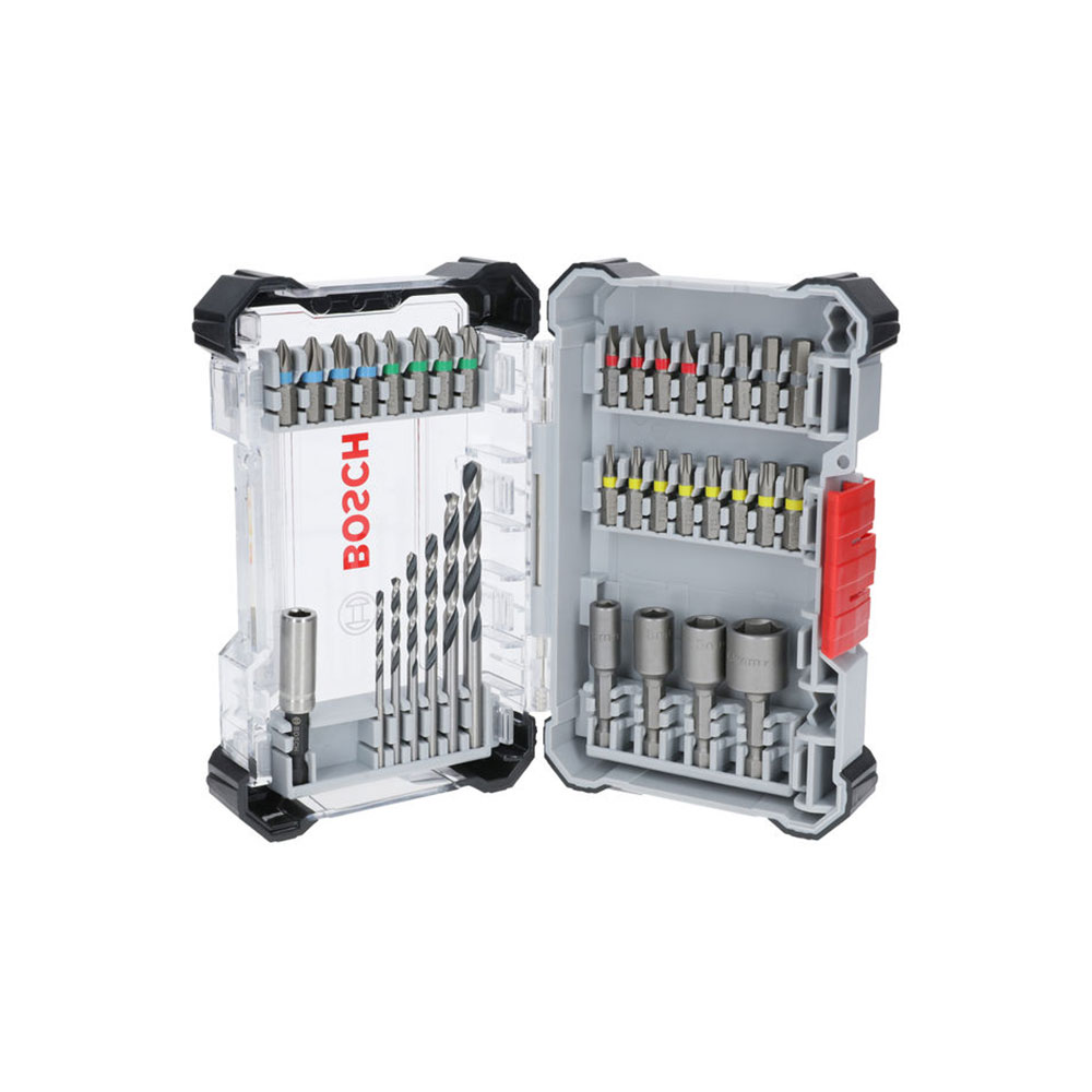 BOSCH set svrdala i bitova HSS Extra Hard, 35 kom